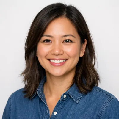 Photorealistic avatar of a professional diverse adult with a friendly expression